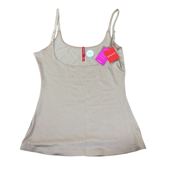 Spanx Open Bust Cami In Champagne Beige Women’s Size 2X NWT Shapewear - Picture 1 of 5